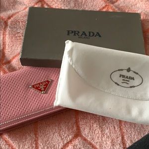 Pink Prada Women’s Wallet